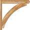 Ekena Millwork Thorton Rough Sawn Craftsman Outlooker, Western Red Cedar, 6"W x 36"D x 36"H OUT06X36X36THR04RWR - alternate 4